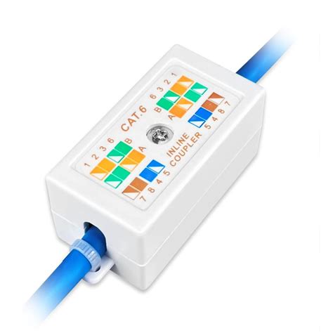 cat 6 ethernet cable junction box|cat 6 connection box.